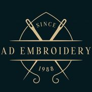 AD Embroidery logo